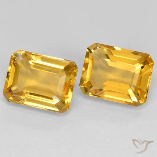 Shop natural 3.43ct Orange doré profond Citrine gems, Octogone / coupe Émeraude, from Brésil at GemSelect. In stock, global shipping!