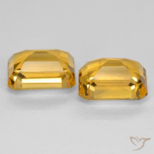 Shop natural 3.43ct Orange doré profond Citrine gems, Octogone / coupe Émeraude, from Brésil at GemSelect. In stock, global shipping!