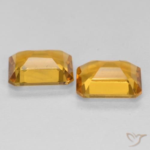 Shop natural 2.68ct Doré foncé Citrine gems, Octogone / coupe Émeraude, from Brésil at GemSelect. In stock, global shipping!