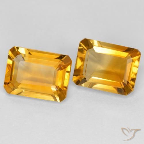 Shop natural 2.80ct Orange-or Citrine gems, Octogone / coupe Émeraude, from Brésil at GemSelect. In stock, global shipping!