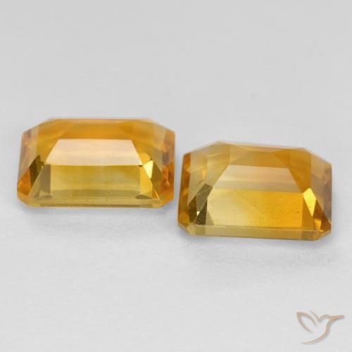 Shop natural 2.80ct Orange-or Citrine gems, Octogone / coupe Émeraude, from Brésil at GemSelect. In stock, global shipping!
