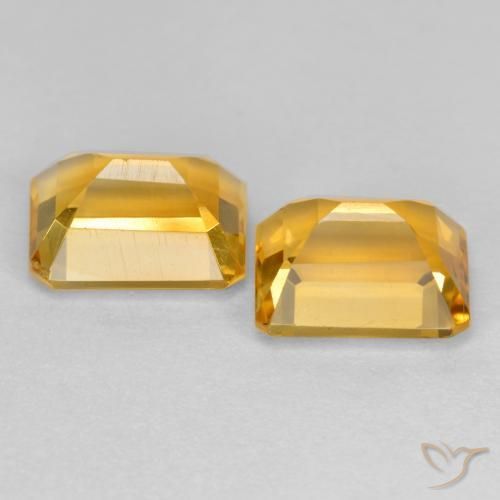 Shop natural 3.24ct Doré foncé Citrine gems, Octogone / coupe Émeraude, from Brésil at GemSelect. In stock, global shipping!