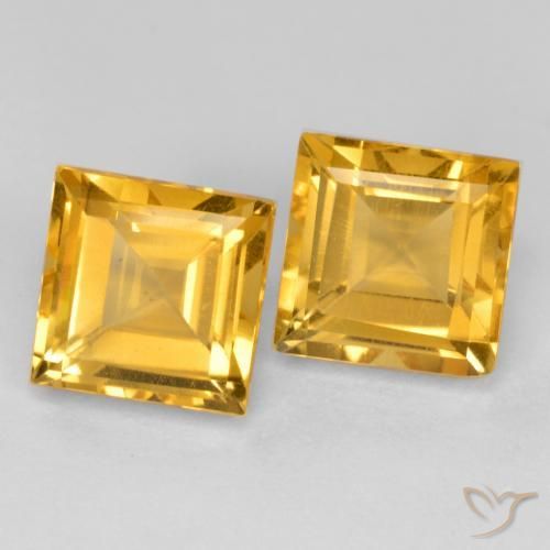 Shop natural 3.58ct Doré foncé Citrine gems, Carré, from Brésil at GemSelect. In stock, global shipping!