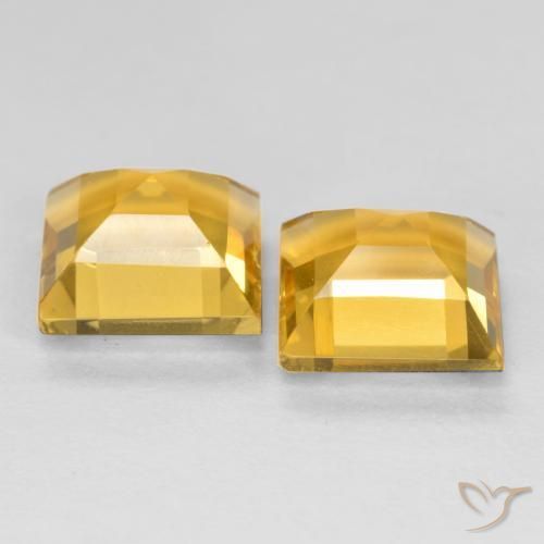 Shop natural 3.12ct Doré moyen Citrine gems, Carré, from Brésil at GemSelect. In stock, global shipping!