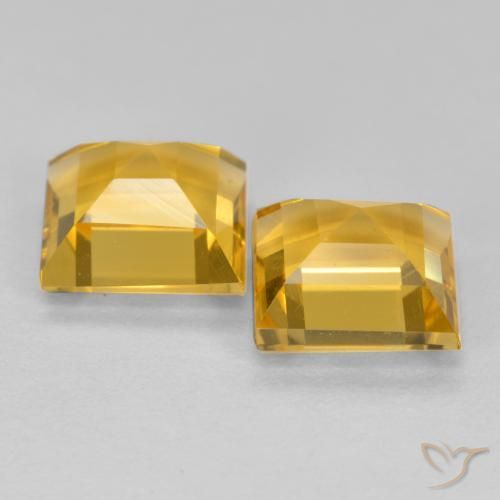 Shop natural 3.07ct Orange Doré Citrine gems, Carré, from Brésil at GemSelect. In stock, global shipping!