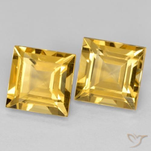 Shop natural 3.45ct Doré moyen-léger Citrine gems, Carré, from Brésil at GemSelect. In stock, global shipping!