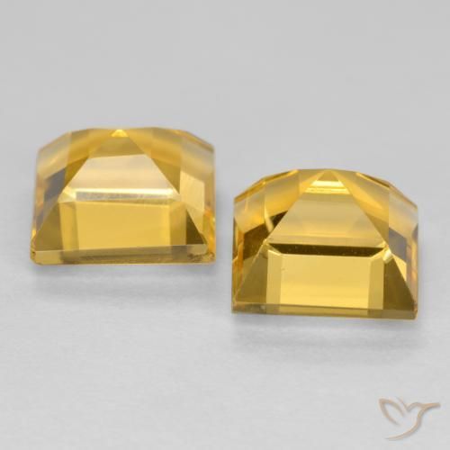 Shop natural 3.28ct Doré profond Citrine gems, Carré, from Brésil at GemSelect. In stock, global shipping!