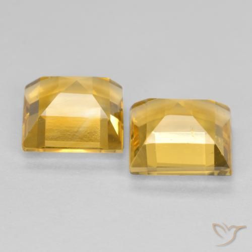 Shop natural 2.94ct Doré moyen Citrine gems, Carré, from Brésil at GemSelect. In stock, global shipping!
