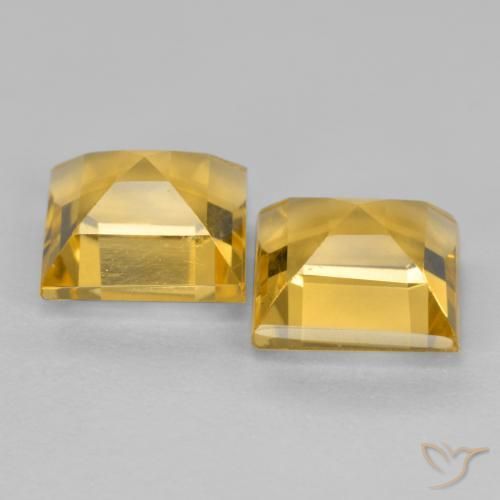 Shop natural 3.26ct Doré moyen Citrine gems, Carré, from Brésil at GemSelect. In stock, global shipping!