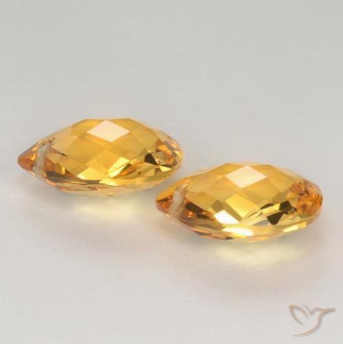 Shop natural 7.34ct Doré moyen-foncé Citrine gems, En forme de poire, from Brésil at GemSelect. In stock, global shipping!