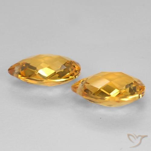 Shop natural 6.99ct Orange doré profond Citrine gems, En forme de poire, from Brésil at GemSelect. In stock, global shipping!