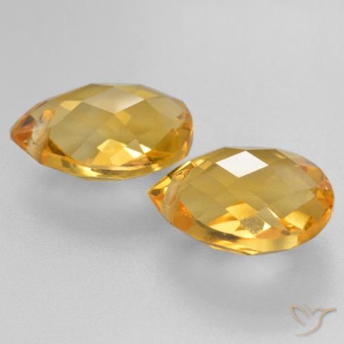 Shop natural 7.73ct Doré moyen-foncé Citrine gems, En forme de poire, from Brésil at GemSelect. In stock, global shipping!