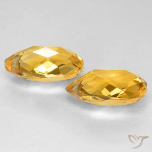 Shop natural 7.20ct Doré moyen-foncé Citrine gems, En forme de poire, from Brésil at GemSelect. In stock, global shipping!