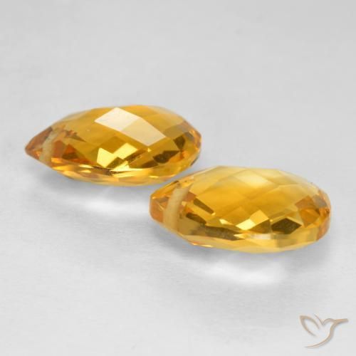 Shop natural 7.38ct Doré foncé Citrine gems, En forme de poire, from Brésil at GemSelect. In stock, global shipping!
