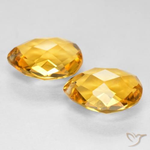 Shop natural 7.09ct Orange doré profond Citrine gems, En forme de poire, from Brésil at GemSelect. In stock, global shipping!