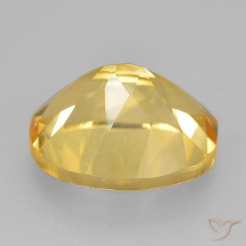 Citrine Orange Doré naturelle ovale, 4.66 ct, VS