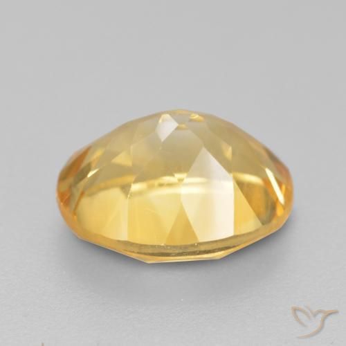 Citrine Or naturelle ovale, 1.90 ct, VS