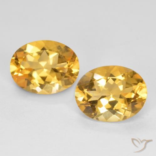 Shop natural 3.34ct Orange doré profond Citrine gems, ovale, from Brésil at GemSelect. In stock, global shipping!