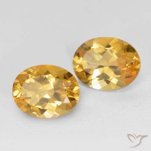Shop natural 3.34ct Orange doré profond Citrine gems, ovale, from Brésil at GemSelect. In stock, global shipping!