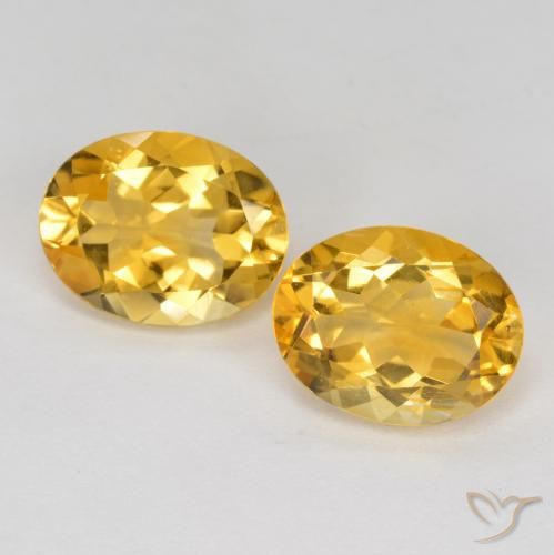 Shop natural 3.20ct Orange doré profond Citrine gems, ovale, from Brésil at GemSelect. In stock, global shipping!