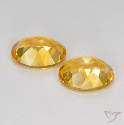 Shop natural 3.20ct Orange doré profond Citrine gems, ovale, from Brésil at GemSelect. In stock, global shipping!
