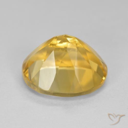 Citrine Doré moyen naturelle ovale, 5.01 ct, VVS-VS