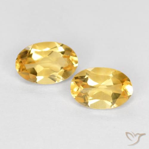 Shop natural 0.81ct Or moyen Citrine gems, ovale, from Brésil at GemSelect. In stock, global shipping!