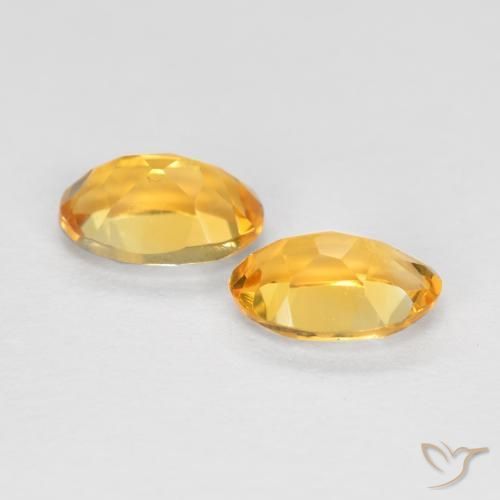 Shop natural 0.83ct Doré moyen-foncé Citrine gems, ovale, from Brésil at GemSelect. In stock, global shipping!