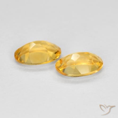 Shop natural 0.74ct Or moyen Citrine gems, ovale, from Brésil at GemSelect. In stock, global shipping!