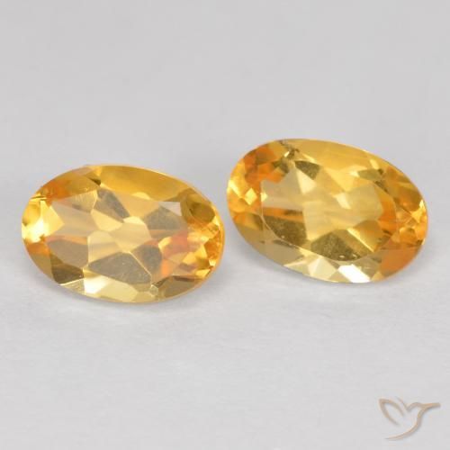 Shop natural 0.87ct Orange doré profond Citrine gems, ovale, from Brésil at GemSelect. In stock, global shipping!