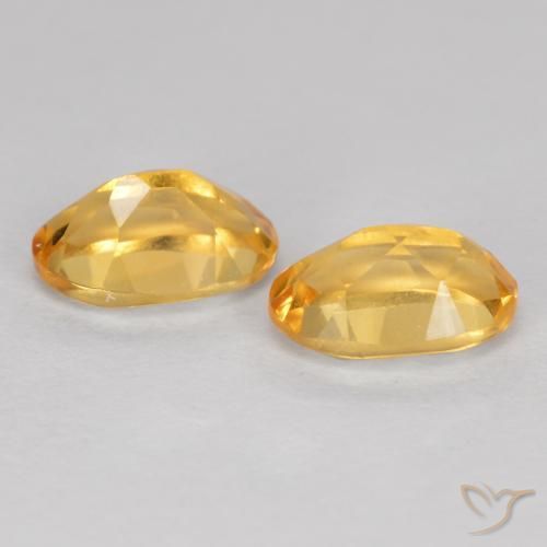 Shop natural 0.87ct Orange doré profond Citrine gems, ovale, from Brésil at GemSelect. In stock, global shipping!