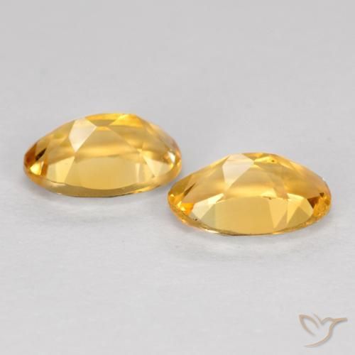 Shop natural 0.80ct Orange doré profond Citrine gems, ovale, from Brésil at GemSelect. In stock, global shipping!