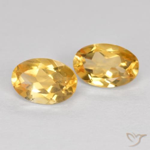 Shop natural 0.82ct Orange doré profond Citrine gems, ovale, from Brésil at GemSelect. In stock, global shipping!