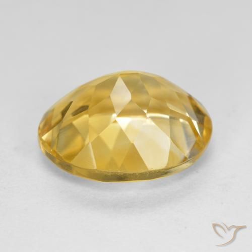 Citrine Doré moyen naturelle ovale, 4.51 ct, VS