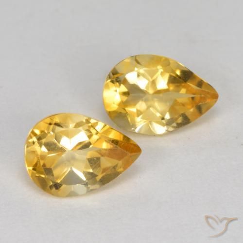 Shop natural 1.22ct Doré moyen-foncé Citrine gems, En forme de poire, from Brésil at GemSelect. In stock, global shipping!