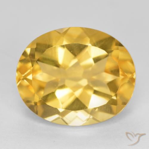 4.94ct Naturel Or Citrine, ovale, VS