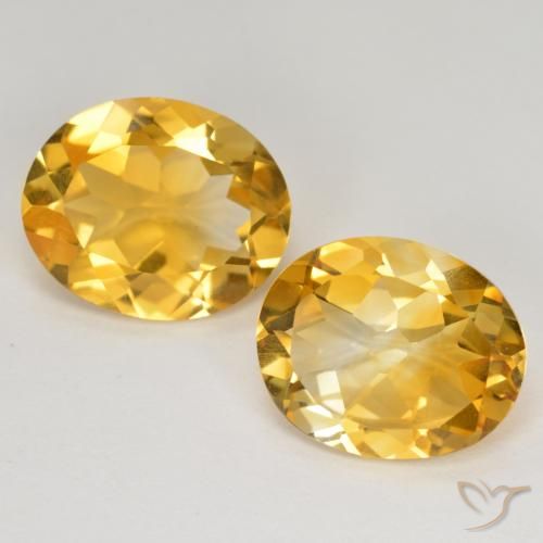 Shop natural 7.42ct Orange doré profond Citrine gems, ovale, from Brésil at GemSelect. In stock, global shipping!