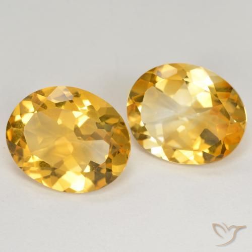 Shop natural 7.42ct Orange doré profond Citrine gems, ovale, from Brésil at GemSelect. In stock, global shipping!