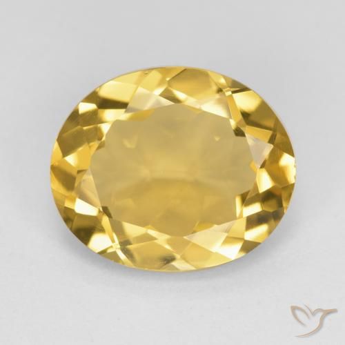 3.89ct Naturel Or Citrine, ovale, VS