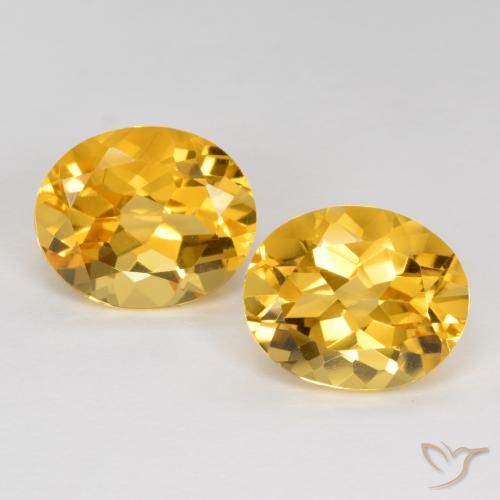 Shop natural 6.95ct Doré moyen-foncé Citrine gems, ovale, from Brésil at GemSelect. In stock, global shipping!
