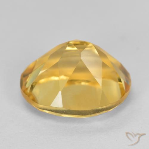 Citrine Doré moyen naturelle ovale, 3.80 ct, VVS-VS