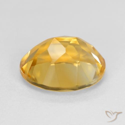 Citrine Doré moyen naturelle ovale, 3.59 ct, VVS