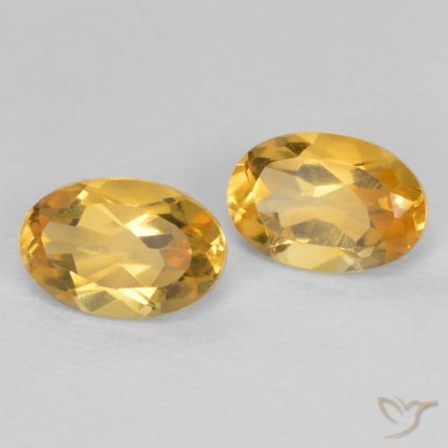 Shop natural 0.82ct Orange doré profond Citrine gems, ovale, from Brésil at GemSelect. In stock, global shipping!
