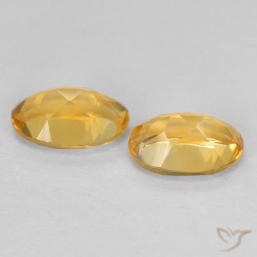 Shop natural 0.82ct Orange doré profond Citrine gems, ovale, from Brésil at GemSelect. In stock, global shipping!