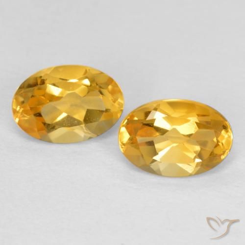 Shop natural 0.85ct Doré moyen Citrine gems, ovale, from Brésil at GemSelect. In stock, global shipping!