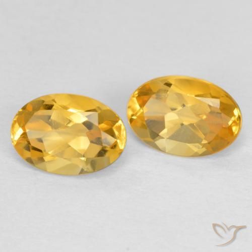 Shop natural 0.85ct Doré moyen Citrine gems, ovale, from Brésil at GemSelect. In stock, global shipping!