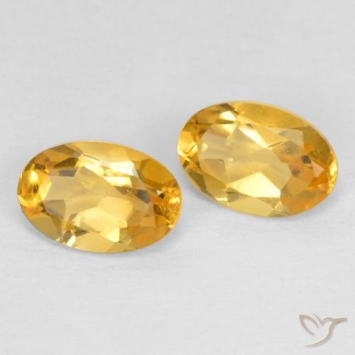 Shop natural 0.80ct Doré moyen-foncé Citrine gems, ovale, from Brésil at GemSelect. In stock, global shipping!