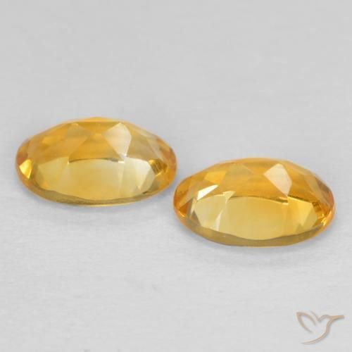 Shop natural 0.84ct Doré moyen-foncé Citrine gems, ovale, from Brésil at GemSelect. In stock, global shipping!