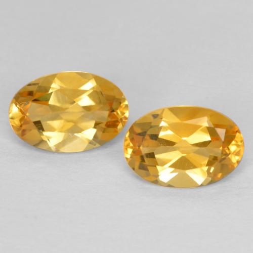 Achetez naturel 0.83ct Doré moyen-foncé Citrine gems, Coupe ovale, En provenance Brésil chez GemSelect. En stock, livraison internationale!