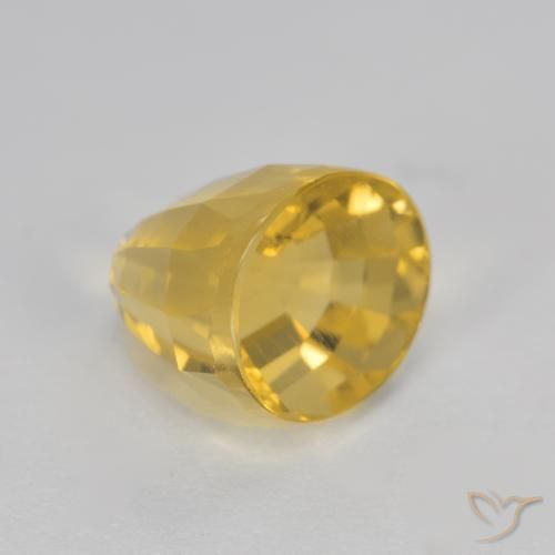 Citrine Or moyen naturelle Fantaisie, 2.81 ct, VVS-VS